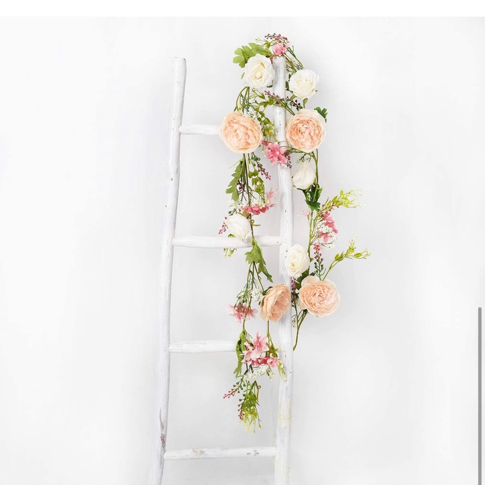 6 Ft Artificial Peony Garland - 3 in total Availabile
